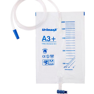 Urimaax Non-Sterile Drainage Bag B Drain T Bar A3 - 2000mL