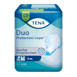 TENA® Duo Protection Layer Disposable Pad White - Ctn/6