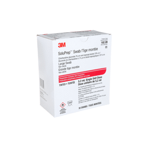 3M™ SoluPrep™ Swab 2% CHG / 70% IPA - Box/30