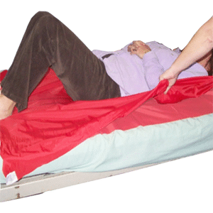 Bed Slide Sheet Red 1.5x1m - Each