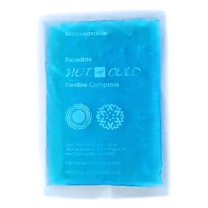 HOT/COLD PACK REUSE PVC 12.7 X 17cm