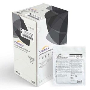 GAMMEX Latex Dermashield Surgical Gloves Size 9.0 - Box/50