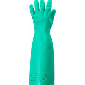 AlphaTec® Solvex® Flocklined Glove, Size 7