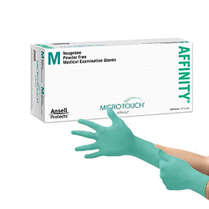 MICRO-TOUCH® AFFINITY™ Examination Gloves Neoprene (M) - Box/100