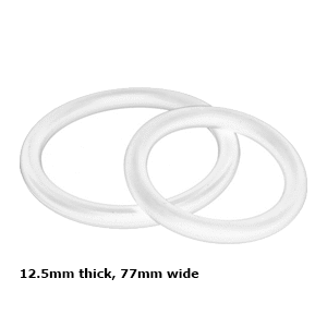 Portia Flexible PVC Pessary Rings 77mm – Each