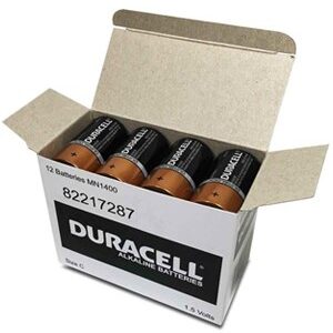 Duracell Coppertop Batteries #C, Bulk pack - Box/12