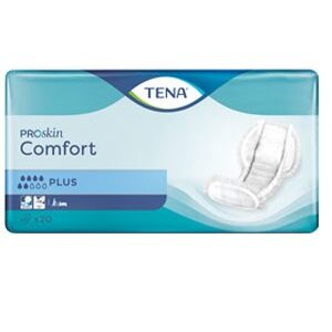 TENA® Comfort Plus Blue Large Shaped Pad Absorbency 6 - Ctn/4
