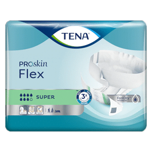 TENA® Flex Super Belted Incontinence Briefs Small - Ctn/3