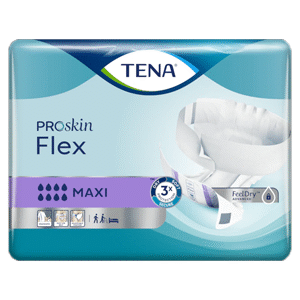 TENA® Flex MAXI Belted Incontinence Briefs Large - Ctn/3