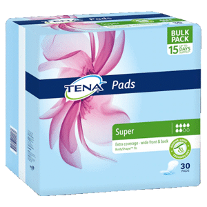 TENA® Pads Super Absorbency 6 Green - Ctn/6