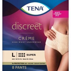 TENA Pants Women Discreet Crème Large - Ctn/16