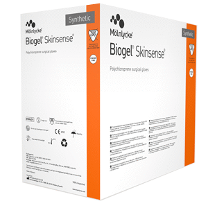 Biogel Skinsense Sythethic Sterile Surgical Gloves, 7.5 - Box/50