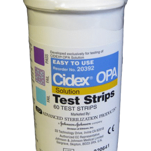 ASP Cidex OPA Solution Test 60 Strips Btl