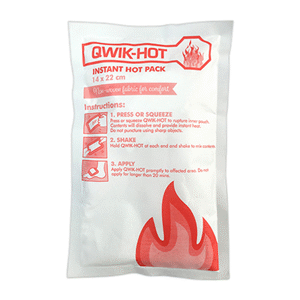 Qwik-Hot Instant Hot Pack, 22 x 14cm - Each