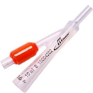 CATHETER FOLEY 2-W 16FR 10mL 10's