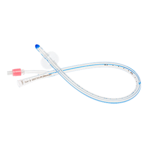 2 Way Foley Catheter 26FR Standard Tip 45cm, 10mL Balloon Pink