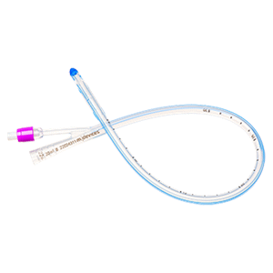 2 Way Foley Catheter Std Tip 40cm with 30mL Balloon Blue 22FG