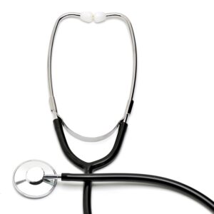 ABN Spectrum Lightweight Single Head Stethoscope (Black)