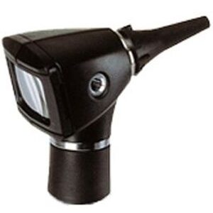3.5V Halogen HPX Diagnostic Fiber-Optic Otoscope w Reusable Ear Specula